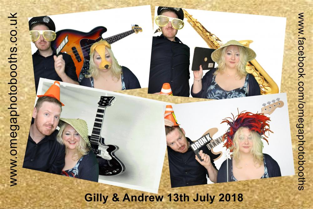 Gilly & Andrew's Wedding | View more photos from the event at gallery.omegaphotobooths.co.uk/u/Omega-Photobooths/Gilly-Andrews-Wedding